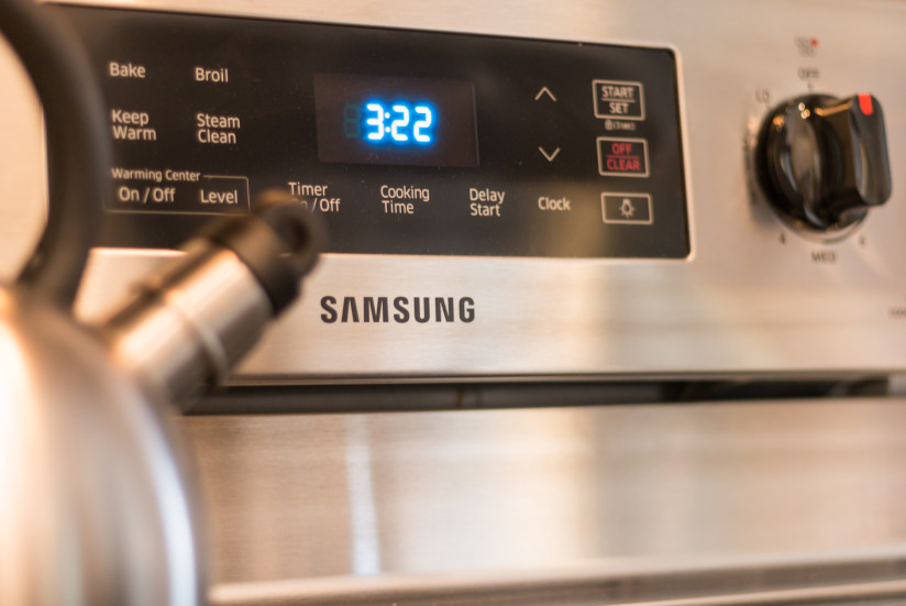 Kitchen Stove Closeup