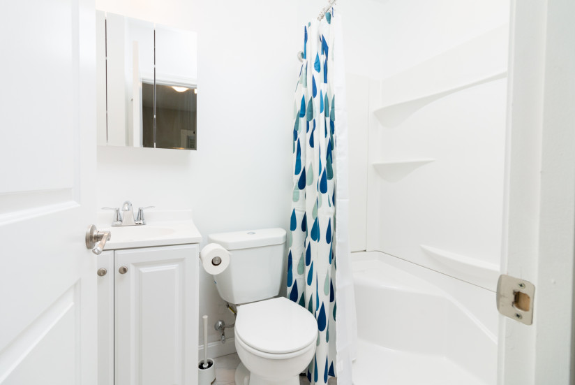 Common Space Shared Bathroom 