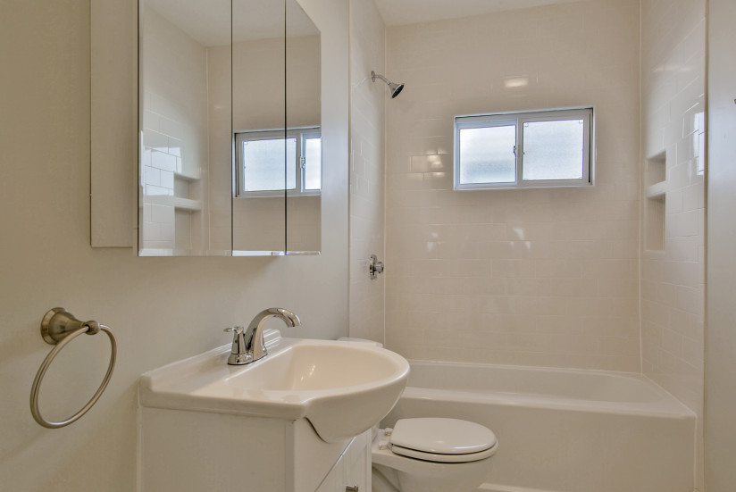 Common Space Shared Bath Window