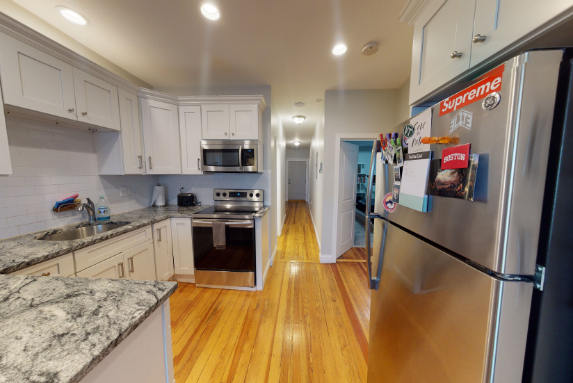 951-Saratoga-St-Unit-1-Kitchen-and-hallway2
